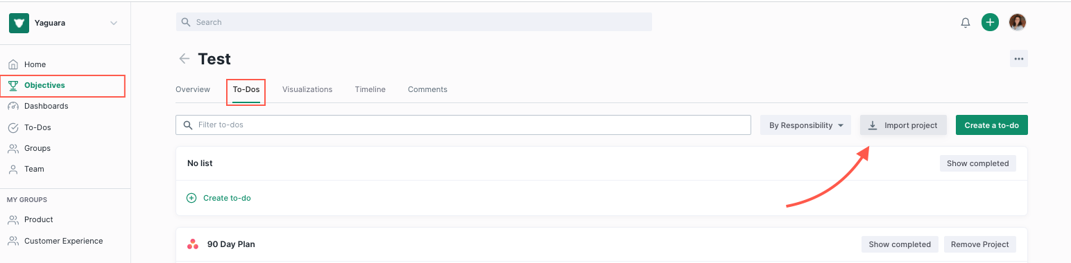Image of Import Project