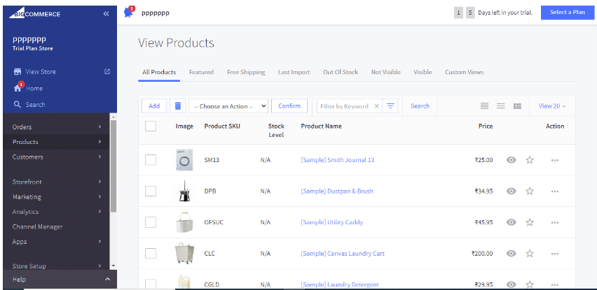 BigCommerce - View Product