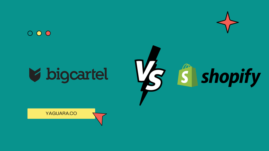 Big Cartel vs Shopify - Yaguara