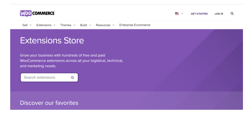 WooCommerce  Extension Store