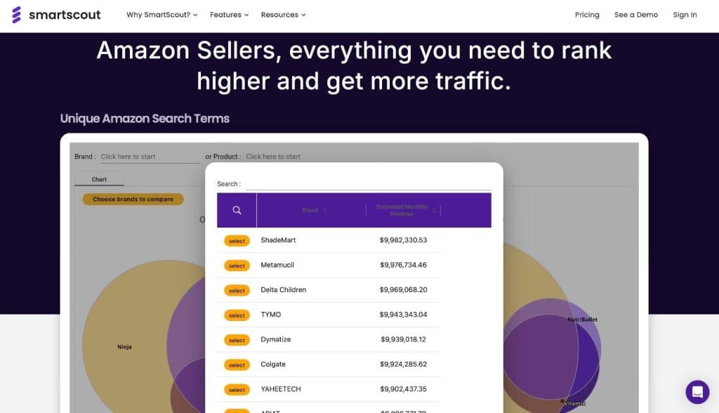 SmartScout Keyword Detective SmartScout Keyword Detective